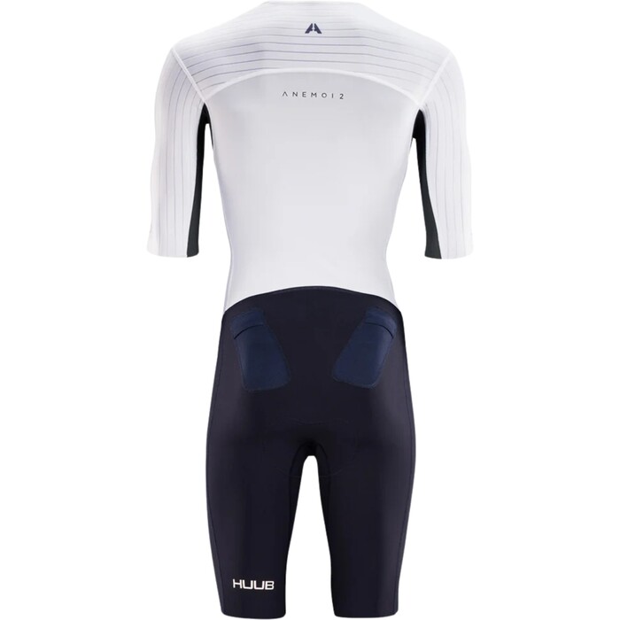 Huub Hombres 2024 Anemoi 2 Plus22 Tri Suit ANE2FLNW - Azul Marino / Blanco